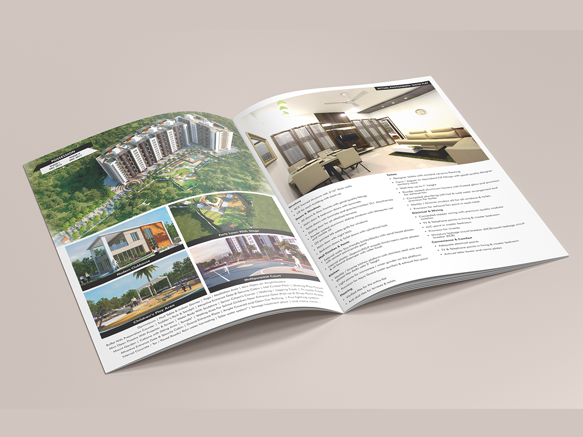 Brochure Design Mockup